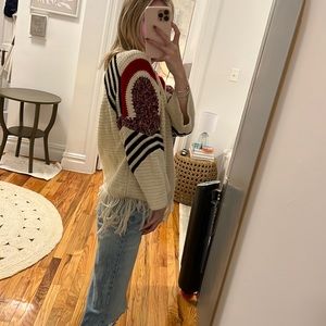 Fun fringe fall sweater! ♥️♥️